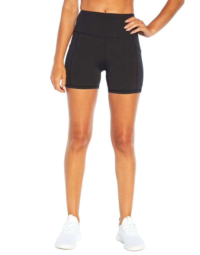 Marika Womens Linnette High Waist Tummy Control Short, Black, Small US - Image 2